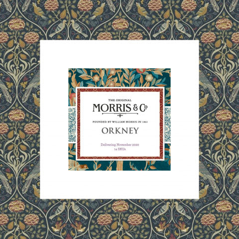 Morris & Co. Orkney Woven Modern Fabric Gallery
