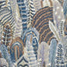 Feathers Gray fabric by Kaffee Fassett. Sold by Canadian online fabric store Woven Fabric Gallery.