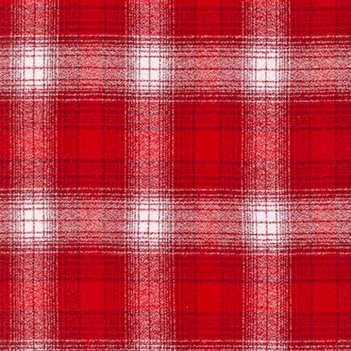 Mammoth Flannel 10" charm squares fabric Red fabric from Robert Kaufman . Sold by Canadian online fabric store Woven Fabric Gallery.