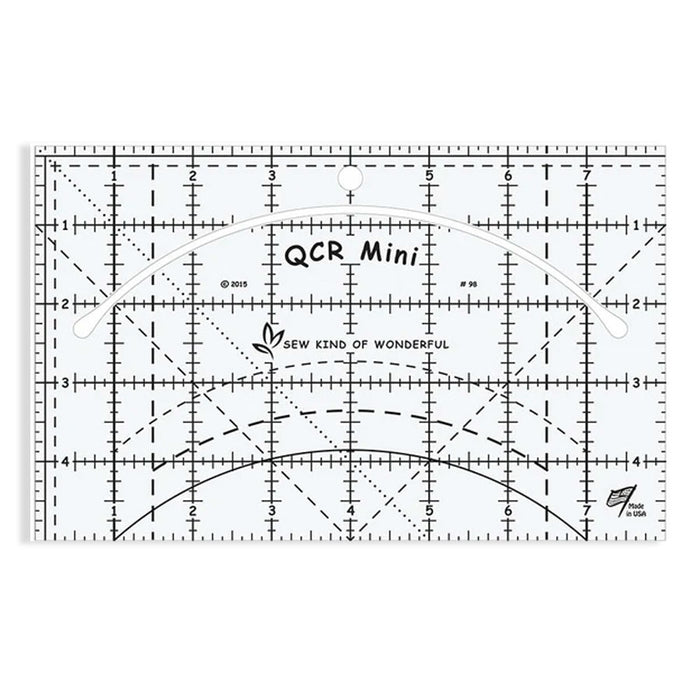 Quick Curve Ruler Mini from Sew Kind of Wonderful. Sold by Online Canadian Fabric Store Woven Modern Fabric Gallery