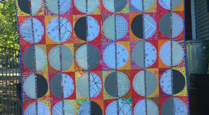 The Record Quilt - Woven Modern Fabric Gallery