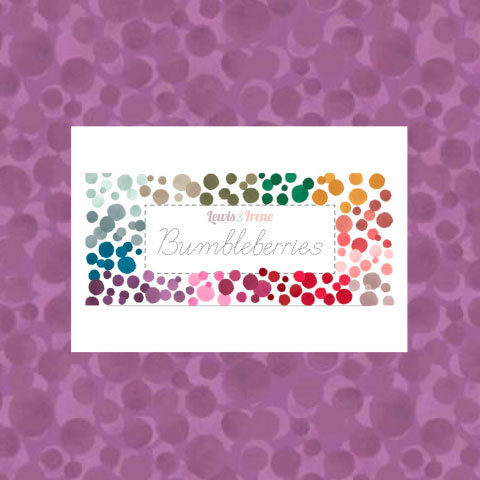 Bumbleberries By Lewis & Irene Woven Modern Fabric Gallery
