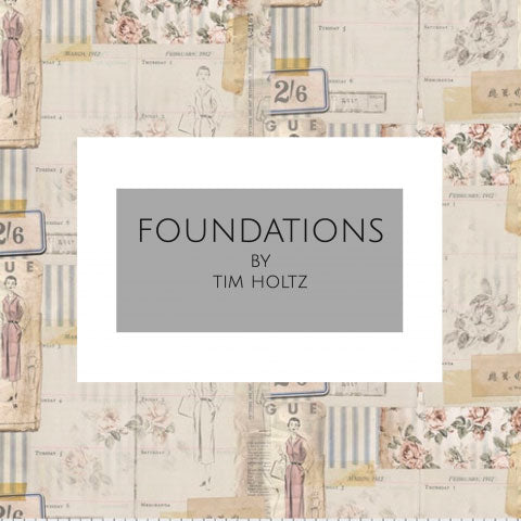 Foundations By Tim Holtz Woven Modern Fabric Gallery