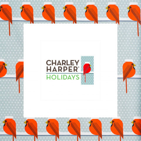 Holiday By Charley Harper Woven Modern Fabric Gallery