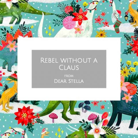Rebel Without A Claus By Dear Stella Woven Modern Fabric Gallery