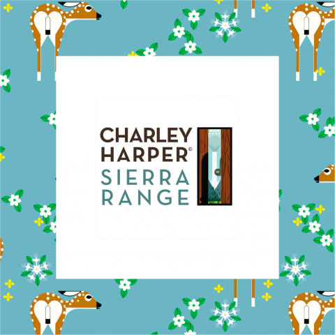 Sierra Range By Charley Harper Woven Modern Fabric Gallery