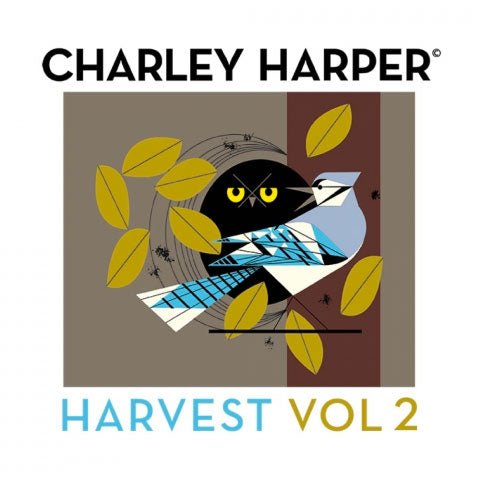 Harvest Vol 2 By Charley Harper - Woven Modern Fabric Gallery