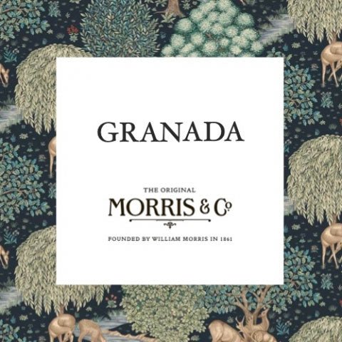 Morris & Co Granada - Woven Modern Fabric Gallery