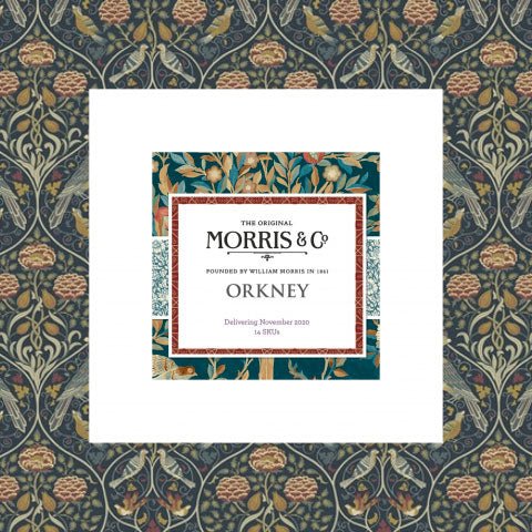 Morris & Co Orkney - Woven Modern Fabric Gallery