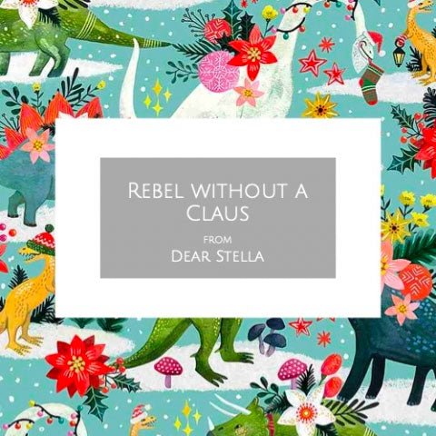 Rebel Without A Claus From Dear Stella - Woven Modern Fabric Gallery