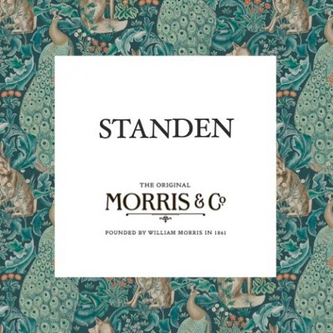 Standen From Morris & Co. - Woven Modern Fabric Gallery