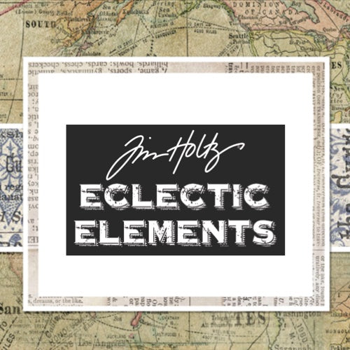 Eclectic Elements By Tim Holtz - Woven Modern Fabric Gallery