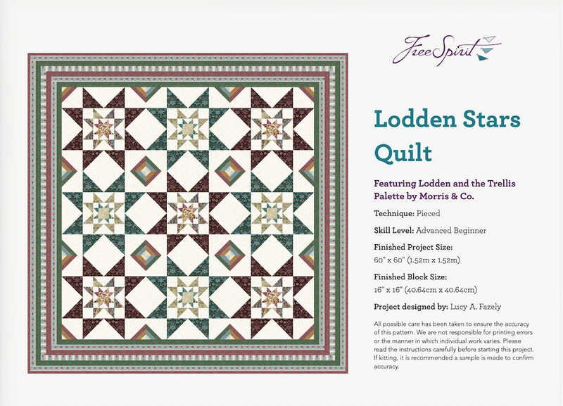 Lodden Stars PDF Quilt Pattern Download