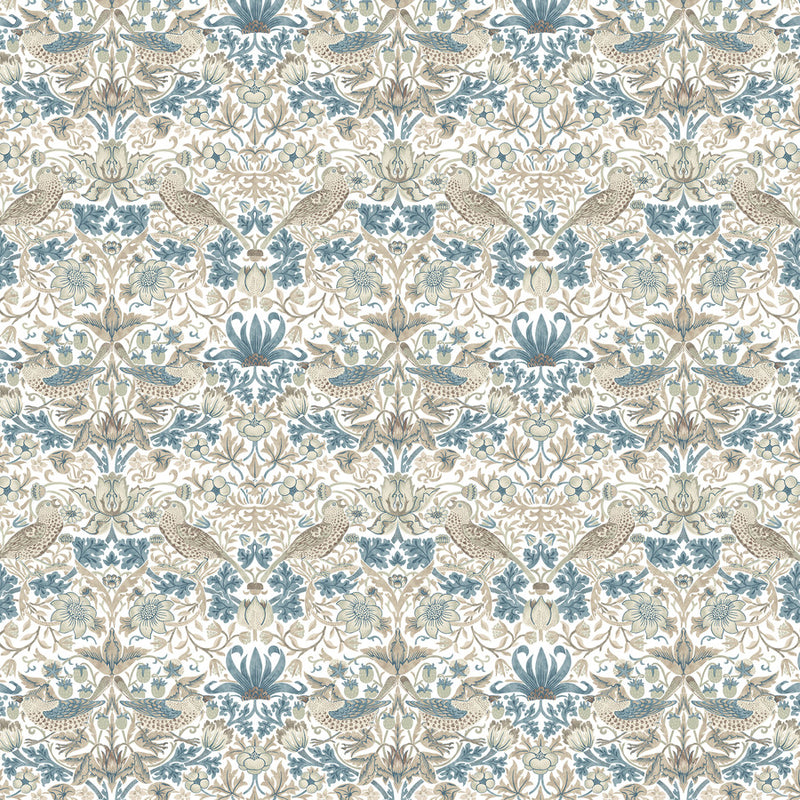 Morris & Co Morden Mini Strawberry Thief Linen