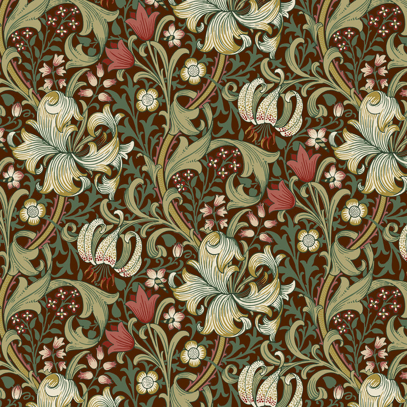 Morris & Co Suffolk Golden Lily Ruby