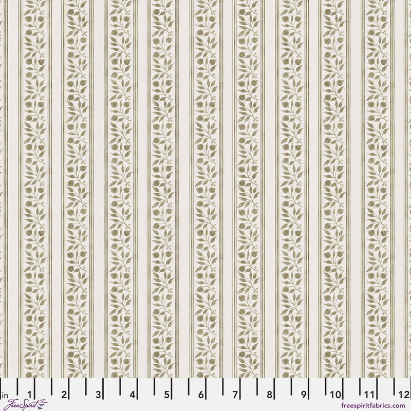 Morris & Co Morden Rosehip Stripe