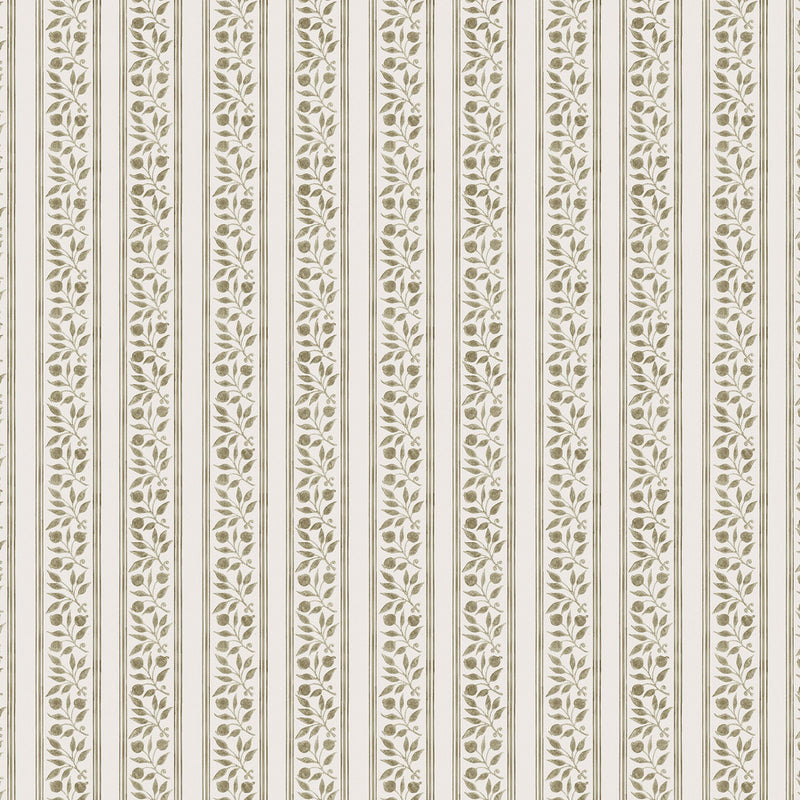 Morris & Co Morden Rosehip Stripe