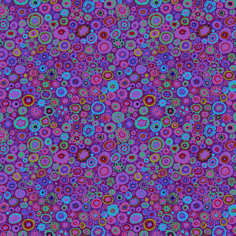 Kaffe Fassett Paperweight Purple Quilt Backing