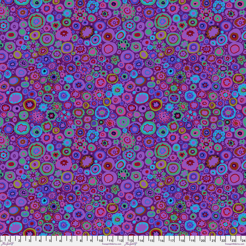 Kaffe Fassett Paperweight Purple Quilt Backing