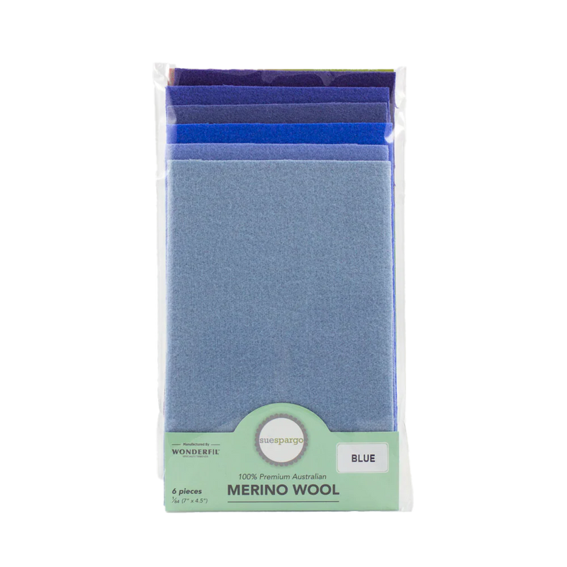 Merino Wool Fat 1/64 Blue