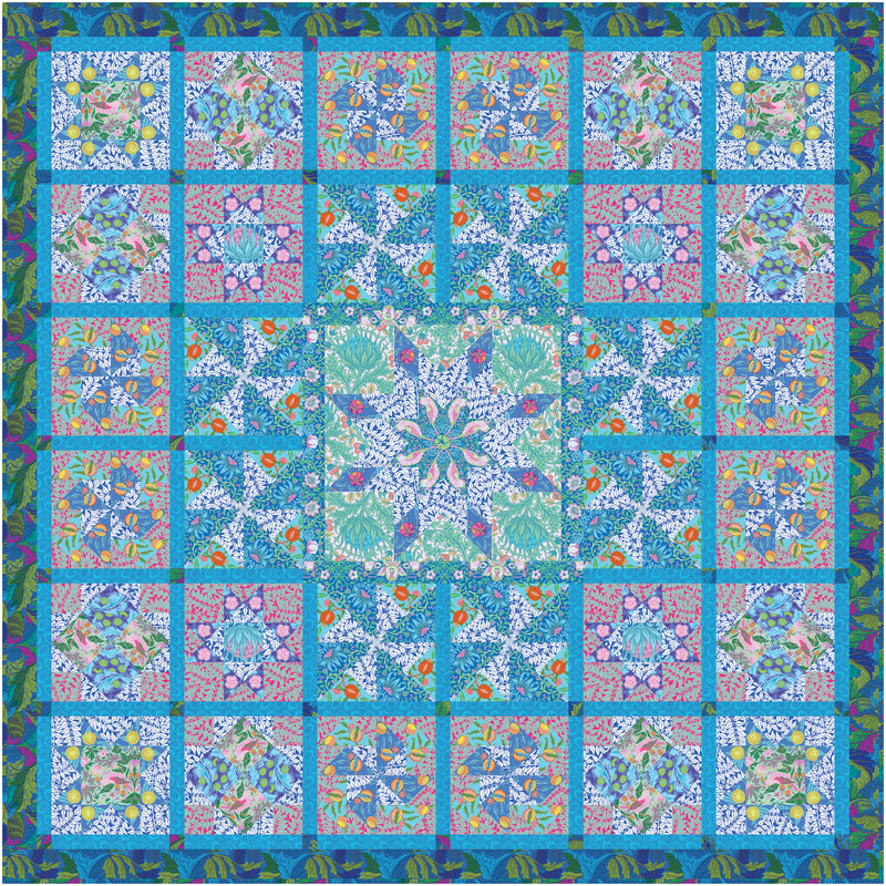 Kaffe X Morris Star Sampler Quilt Kit