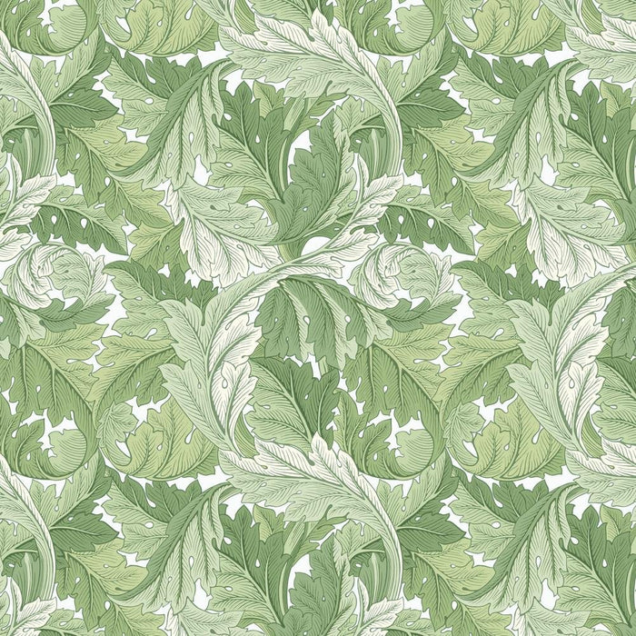 Acanthus Green - Woven Modern Fabric Gallery