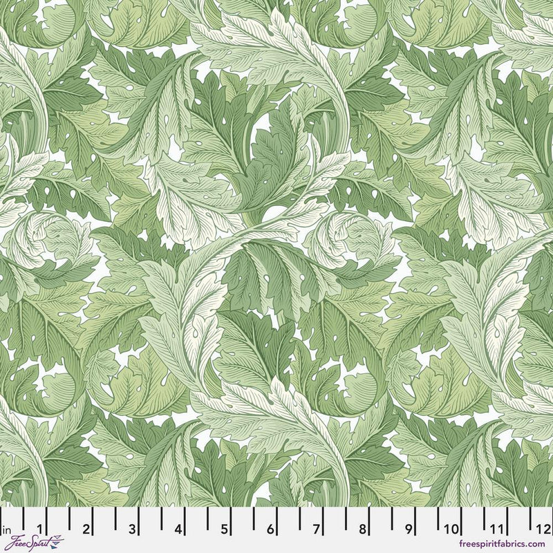 Acanthus Green - Woven Modern Fabric Gallery