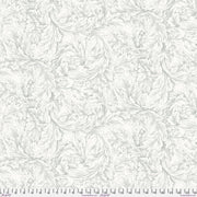 Acanthus Scroll Silver - Woven Modern Fabric Gallery