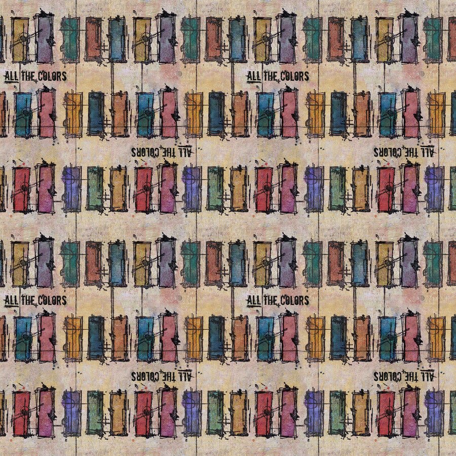 Seth Apter Live Out Loud All the Colors Prism — Woven Modern Fabric Gallery
