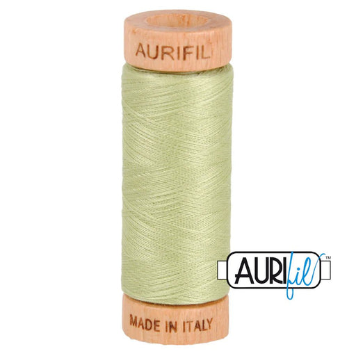 Aurifil 80wt Light Avocado 2886 - Woven Modern Fabric Gallery