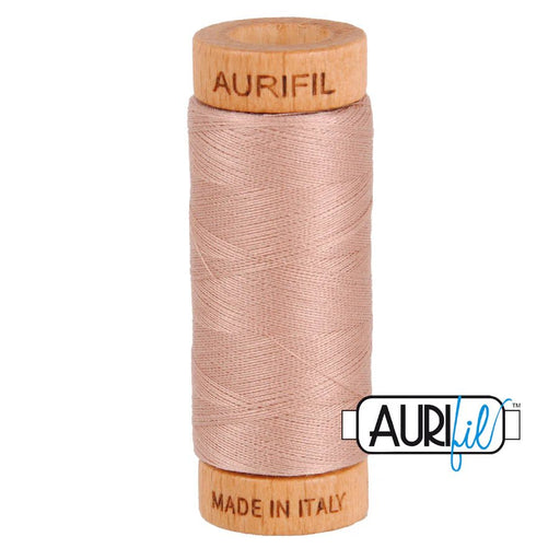 Aurifil 80wt Thread Antique Blush 2375 - Woven Modern Fabric Gallery