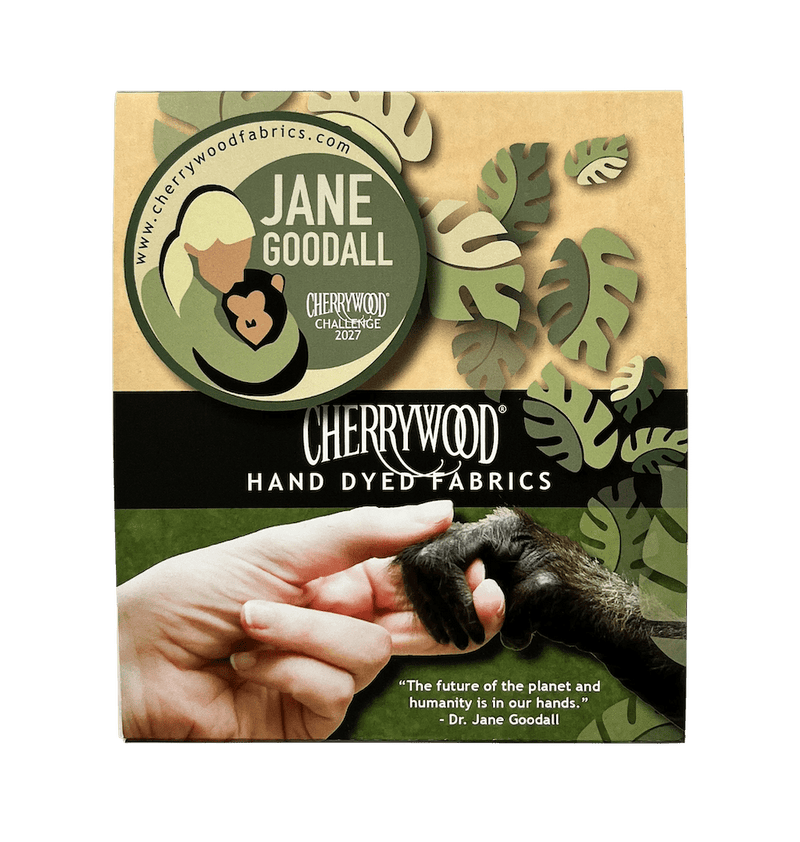 Aurifil Jane Goodall Challenge - Woven Modern Fabric Gallery