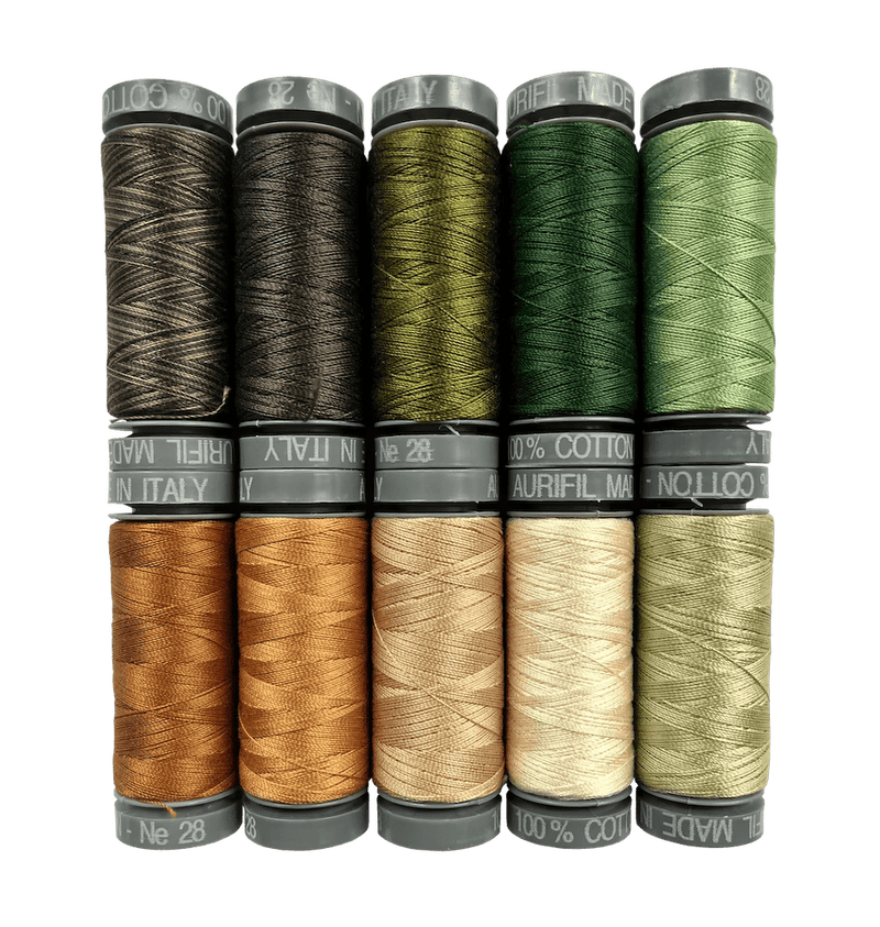 Aurifil Jane Goodall Challenge - Woven Modern Fabric Gallery