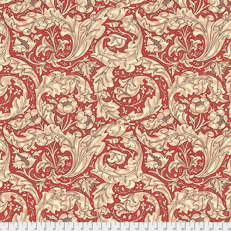 Bachelor Buttons Red - Woven Modern Fabric Gallery