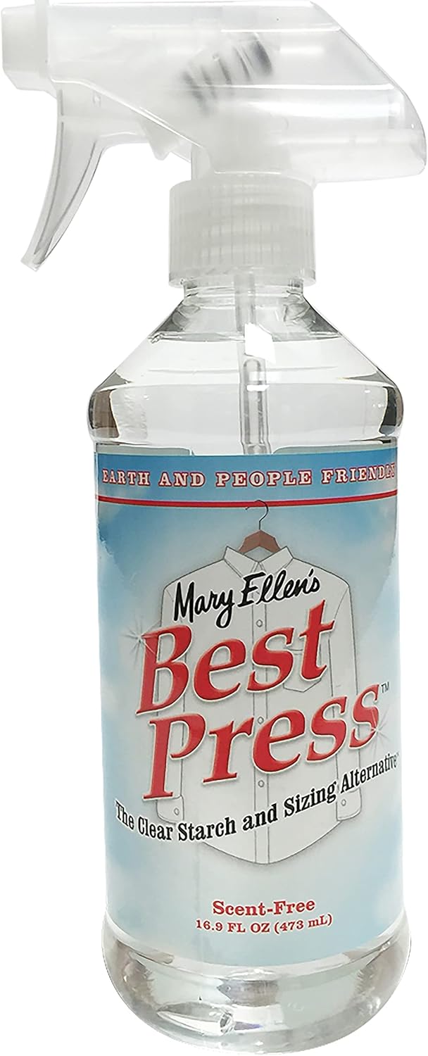 Best Press Starch Spray Bottle - Unscented, 473ml - Woven Modern Fabric Gallery
