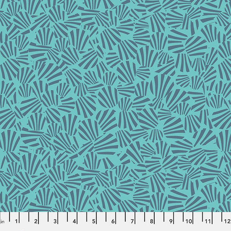 Big Sliver Teal - Woven Modern Fabric Gallery
