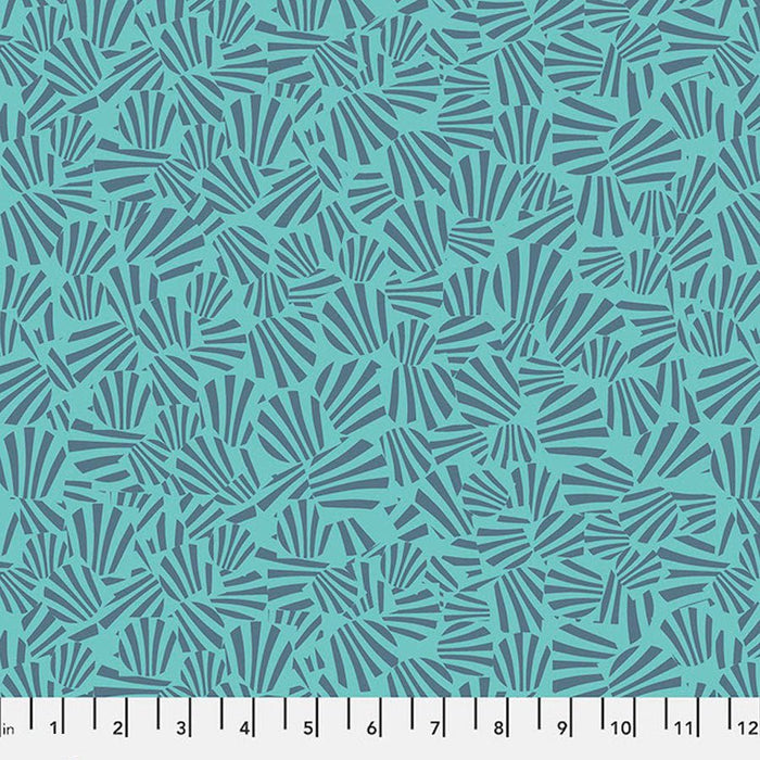 Big Sliver Teal - Woven Modern Fabric Gallery