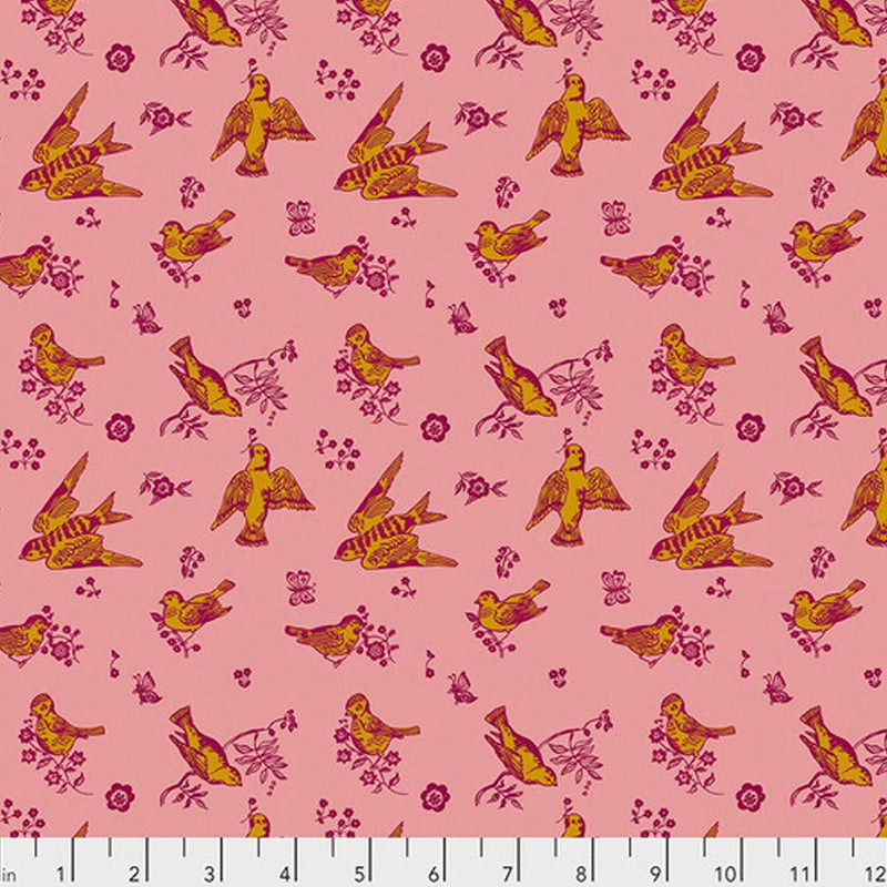 Birds & Love Cheeky - Woven Modern Fabric Gallery