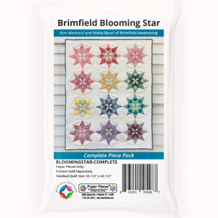 Blooming Star complete - Woven Modern Fabric Gallery