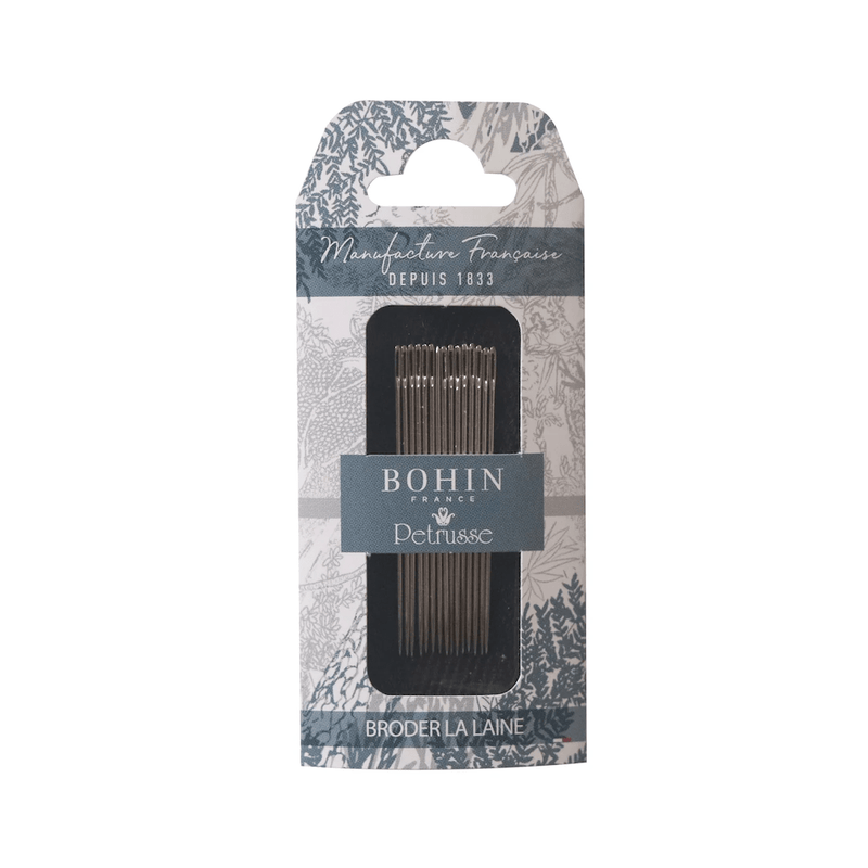 Bohin Wool Embroidery Needles No.7 - Woven Modern Fabric Gallery