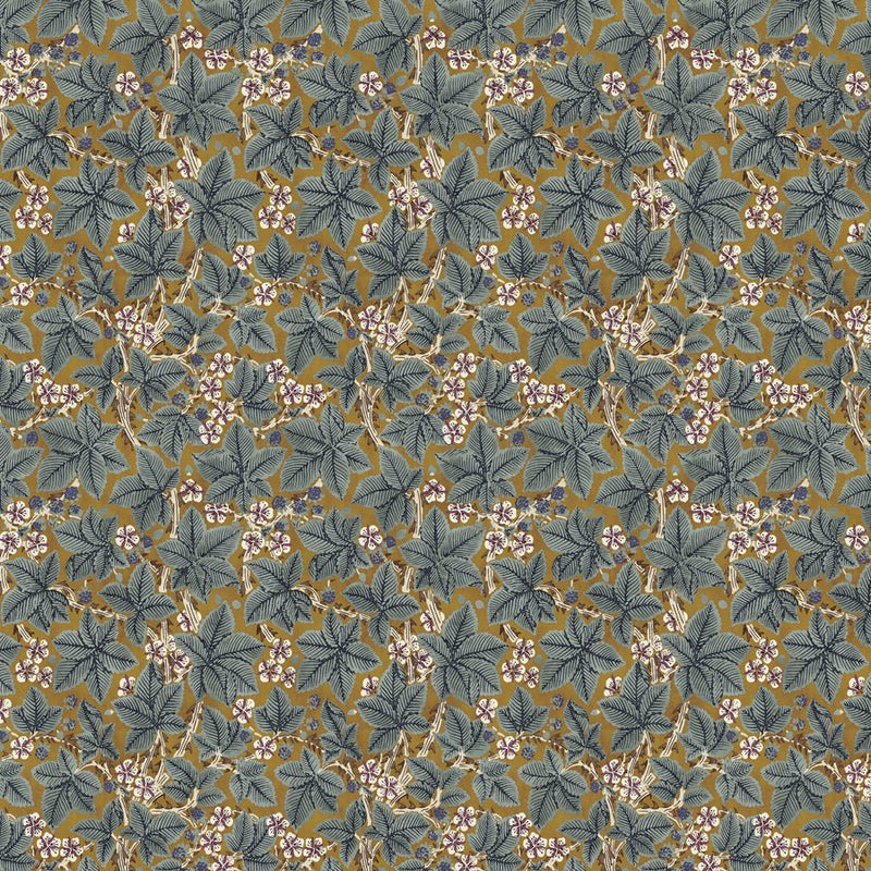 Bramble Sunflower - Woven Modern Fabric Gallery