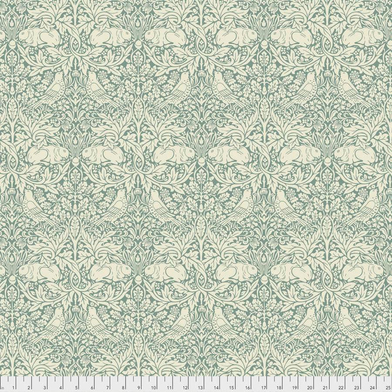 Brer Rabbit Teal - Woven Modern Fabric Gallery