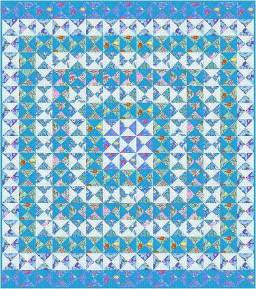Broken Lace Quilt Pattern PDF - Woven Modern Fabric Gallery