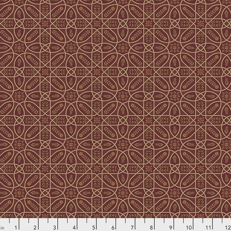 Brophy Red - Woven Modern Fabric Gallery