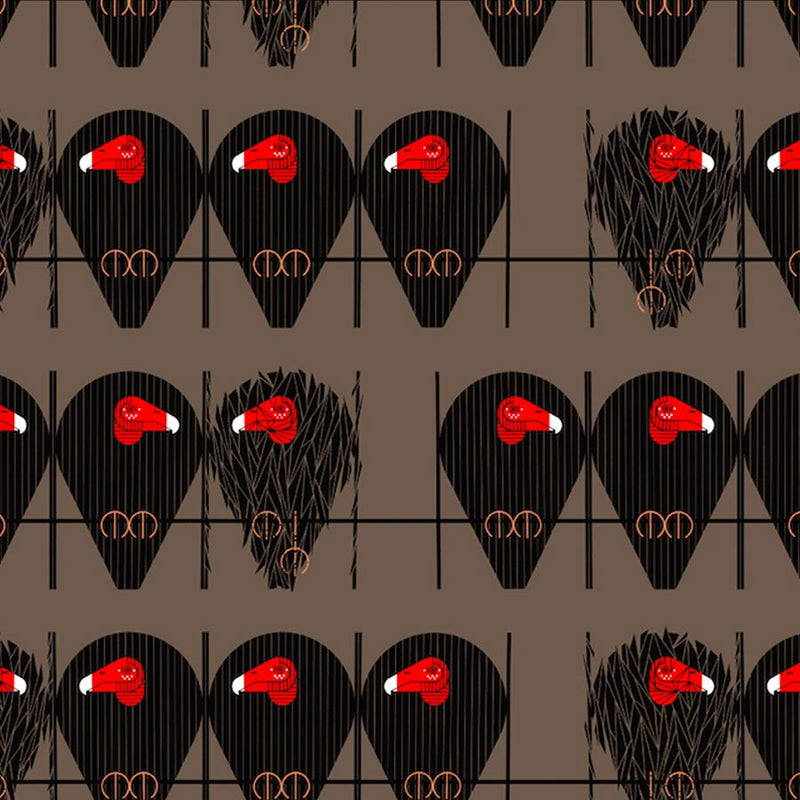 Buzz - Off You Turkey - Woven Modern Fabric Gallery