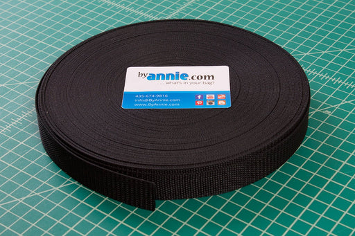 By Annie Strapping 1" Black - Woven Modern Fabric Gallery