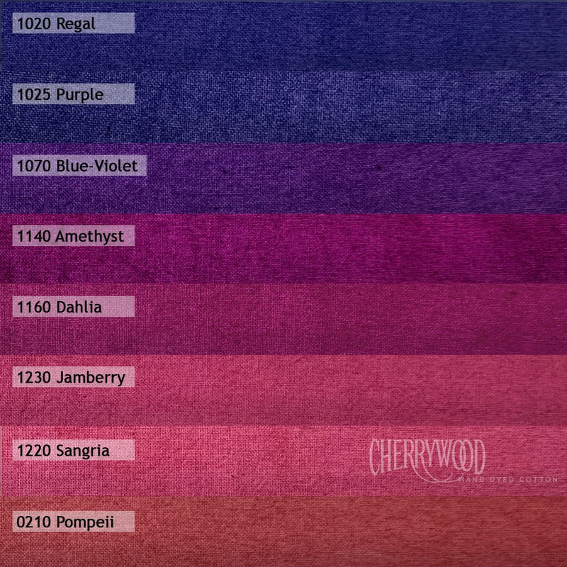 Cherrywood Fat Quarter Bundle Alaskan Sunset - Woven Modern Fabric Gallery