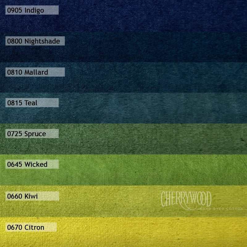 Cherrywood Fat Quarter Bundle New Meadow - Woven Modern Fabric Gallery