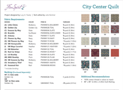 City Center Quilt Pattern PDF - Woven Modern Fabric Gallery