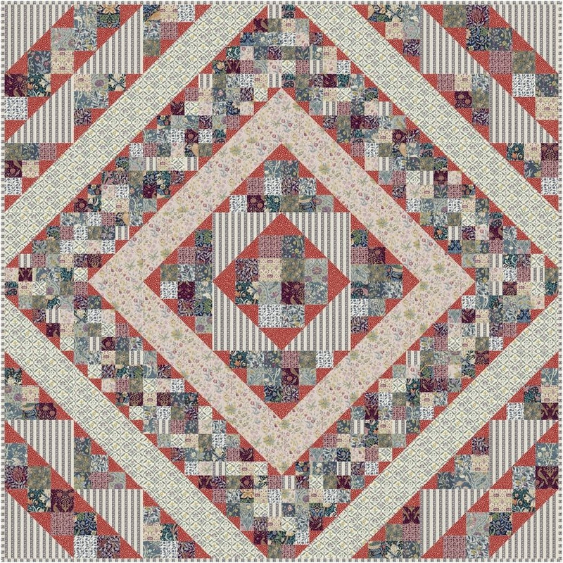 City Center Quilt Pattern PDF - Woven Modern Fabric Gallery